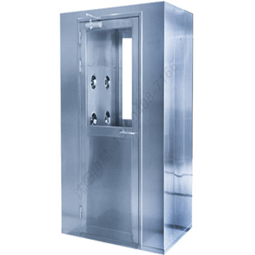 單人雙吹不銹鋼風(fēng)淋門（301/201）